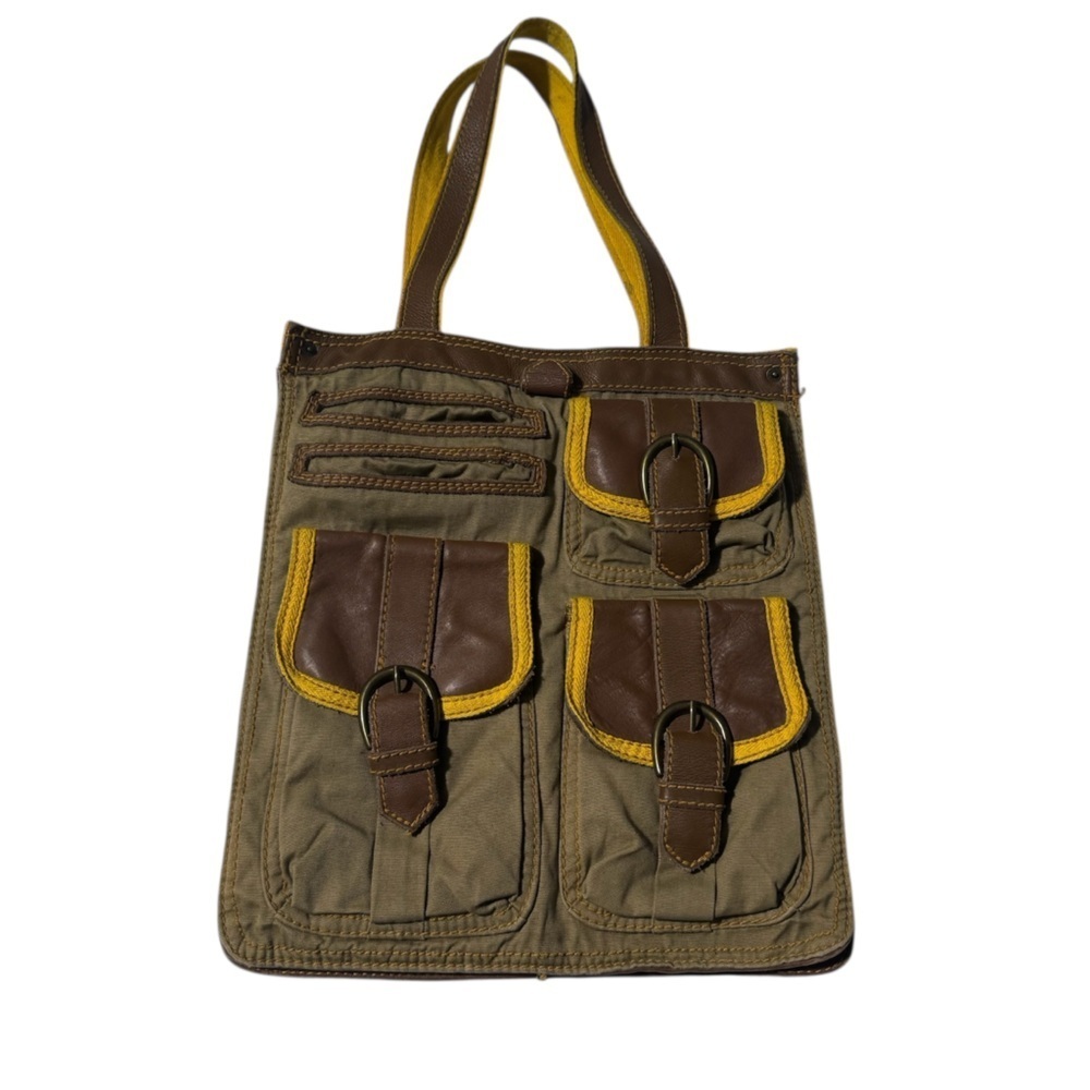 Gap 1969 Cotton Canvas Tote Shoulder Bag | Utility Chic Y2K Retro